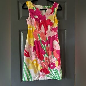 Lilly Pulitzer TayTay Dress size 0 floral sleeveless shift dress*